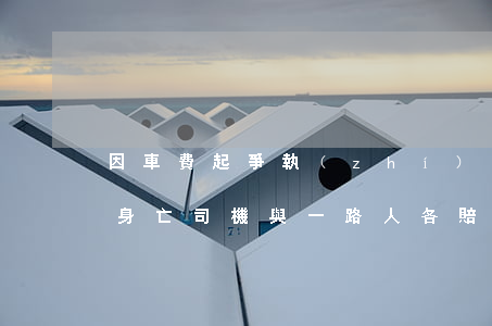 因車費起爭執(zhí)，乘客病發(fā)身亡！司機與一路人各賠20萬，冤不冤？